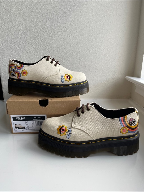 Dr. Martens Shoes - Dr. Martens 1461 Quad - Retro Ray